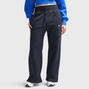 Nike Sportswear Women's Phoenix Fleece High-Waisted Wide-Leg Tracksuit Bottoms Black / Sail Data Mode
