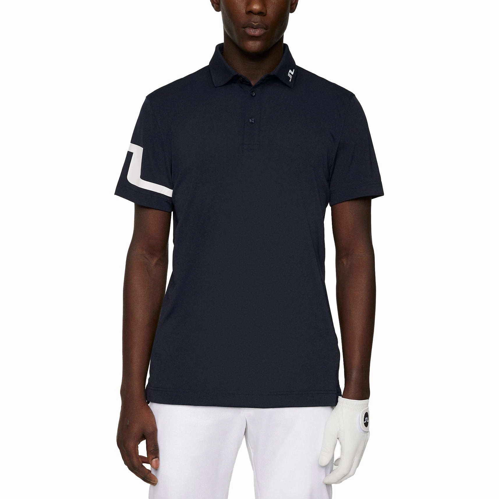 J.Lindeberg Heath Regular Fit Golf Polo Shirt - JL Navy Versatile Style