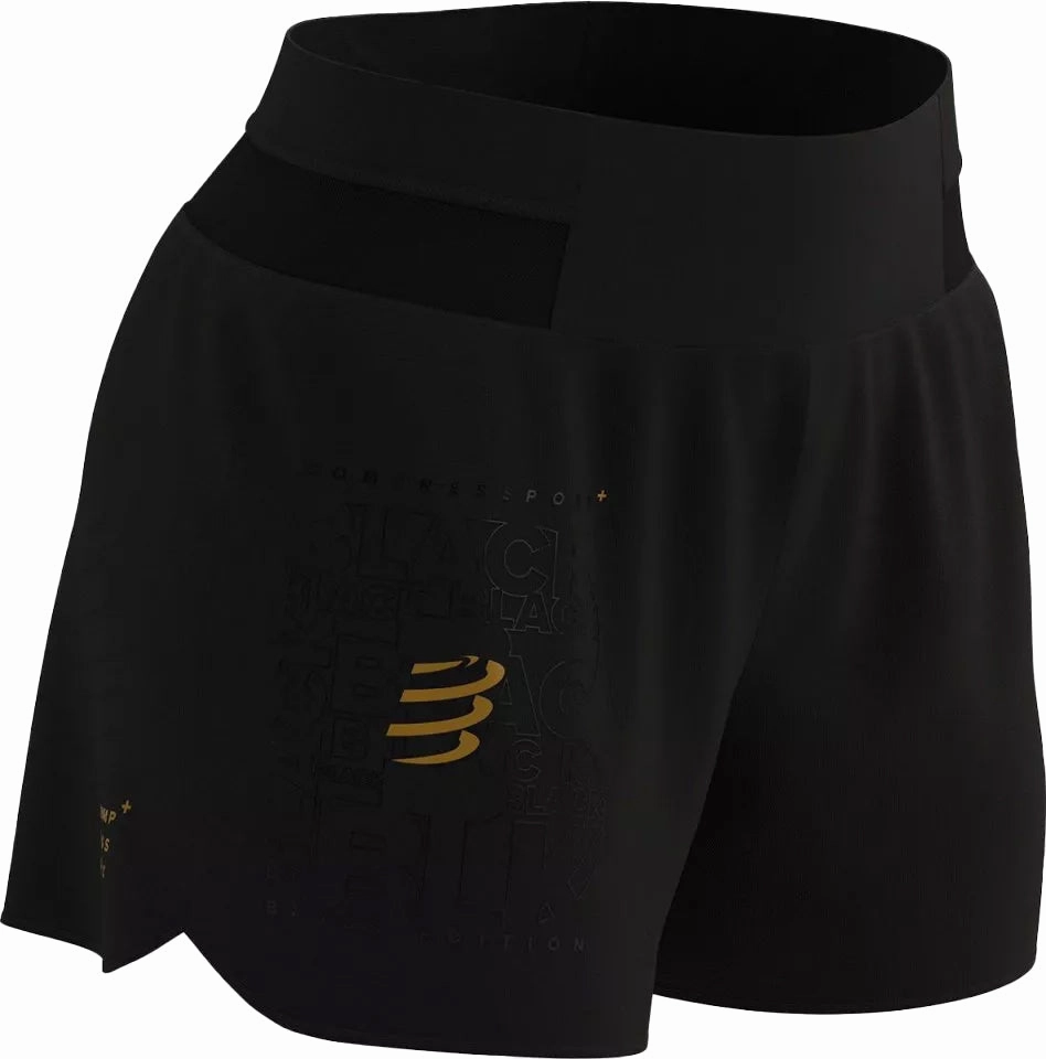 Compressport Performance Womens Running Shorts - Black Mom Soft Style Mood