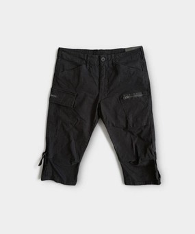 Wind Ease Henleys Vulture Cropped Pants (Black)