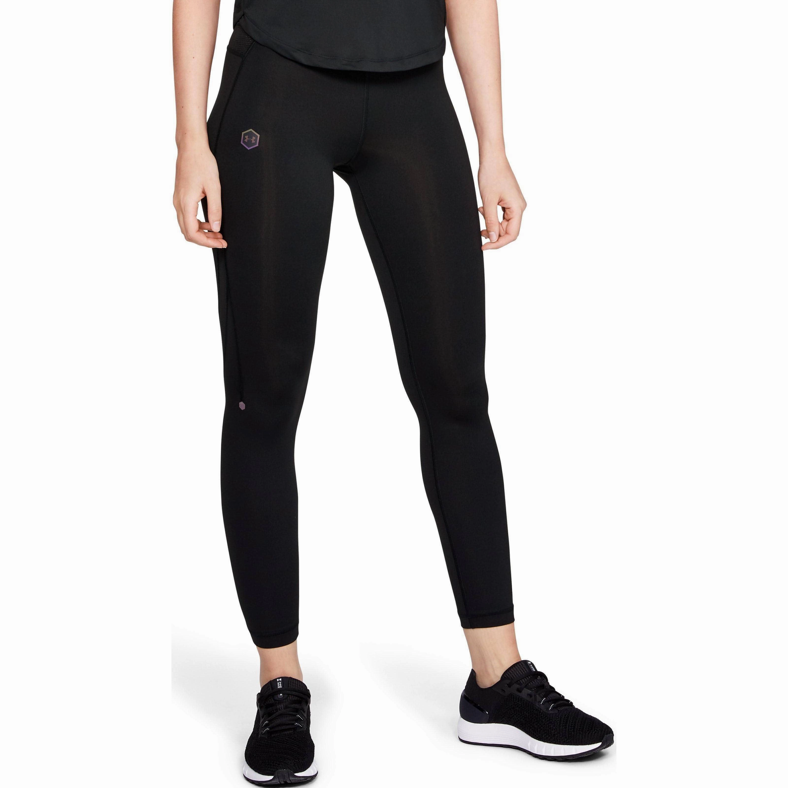 Stylish add-ons Under Armour HeatGear Rush Run Womens Long Running Tights - Black