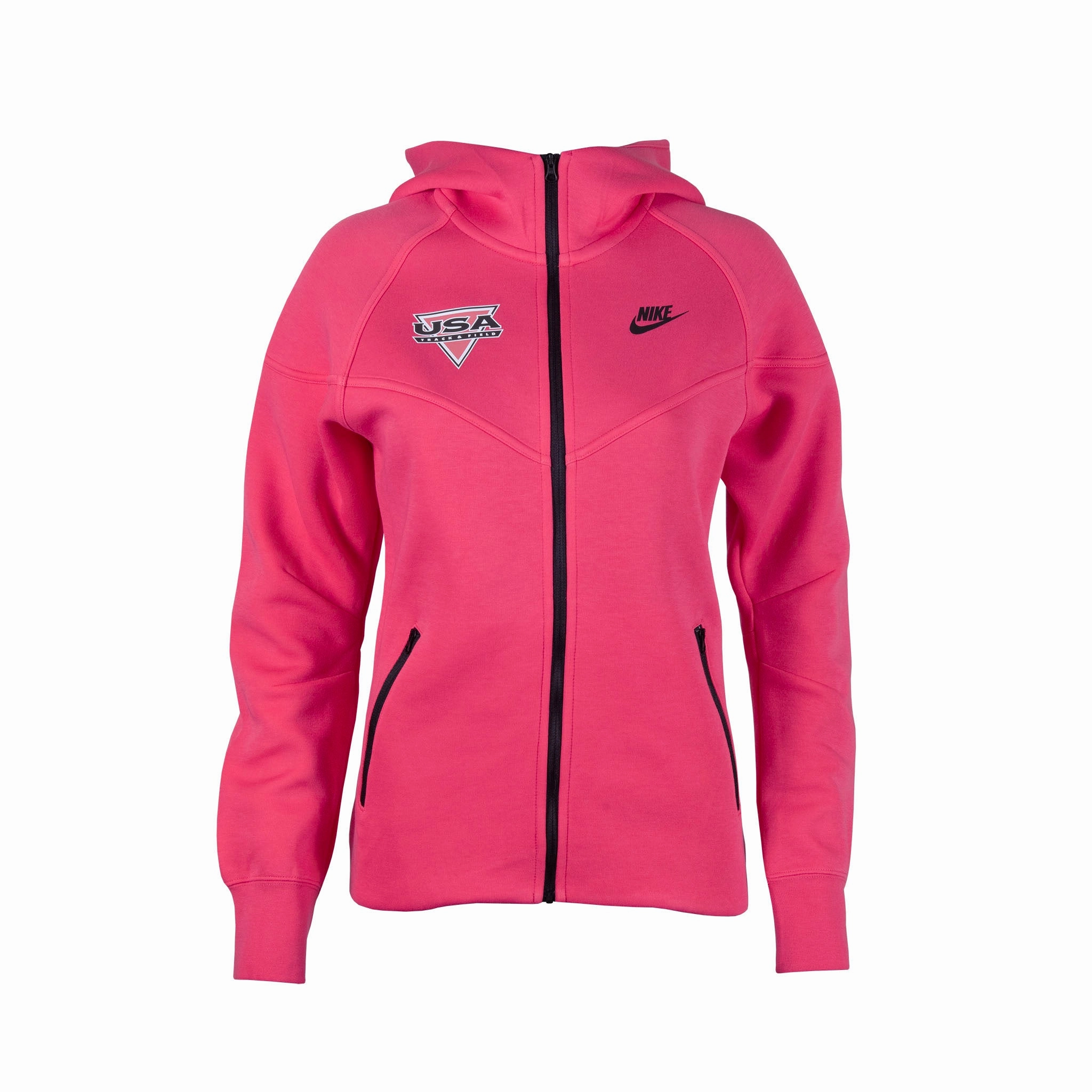 Nike USATF Women's Tech Fleece Windrunner FZ Hoodie Cozy Wear Versatile Layering