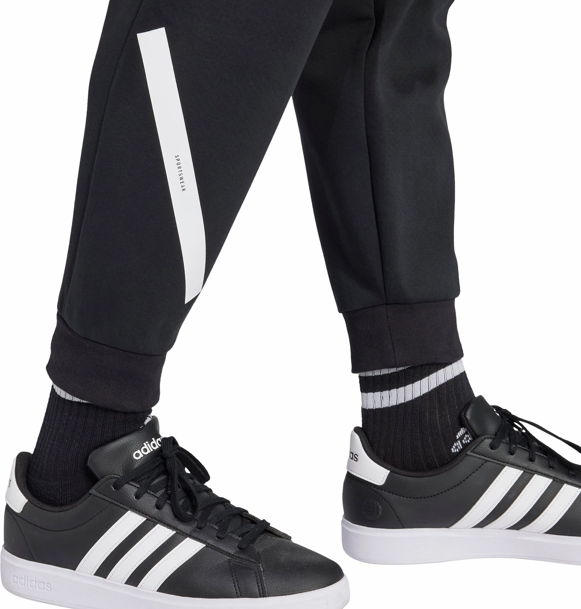 Campus Vibe adidas Z.N.E Mens Training Trackpants - Black