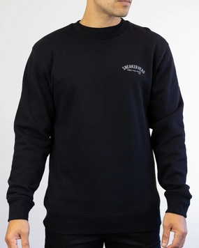 EcoFriendly Dye SoftLining Sneakerhead "OG" Crew Sweater (Black)