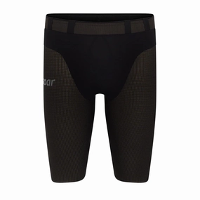 Soar Men's Marathon Speed Shorts Black v2 QuickReleaseFastenings