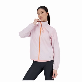 Layered Hem Details Women's Printed Impact Run Light Pack - Stone Pink