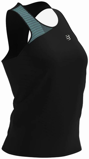 preference Compressport Performance Womens Running Vest Tank Top - Black