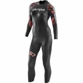 Lean Glow Orca S7 Fullsleeve Womens Wetsuit - Black