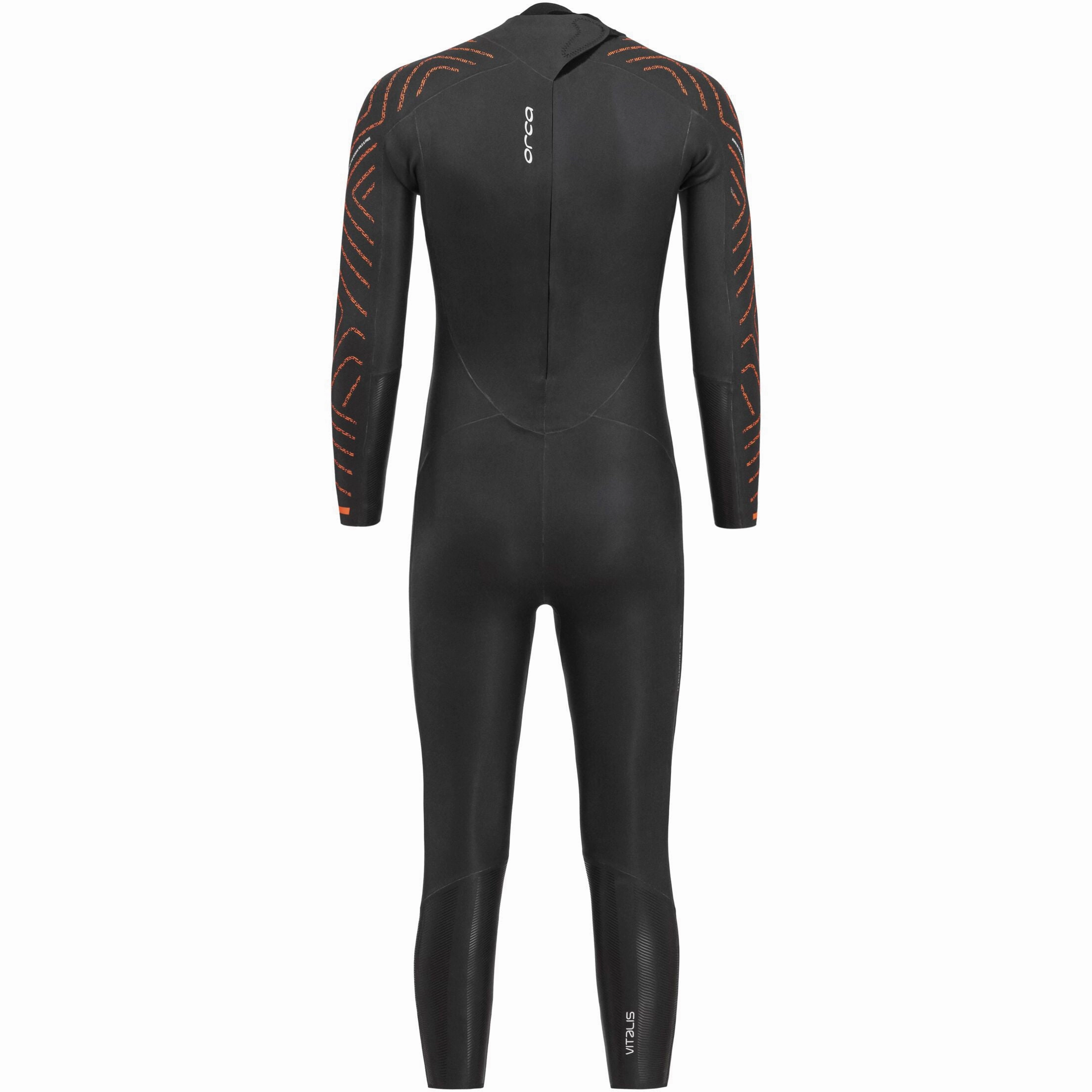 Orca Vitalis TRN Openwater Mens Wetsuit - Black NonRestrictiveCut Eco Wear