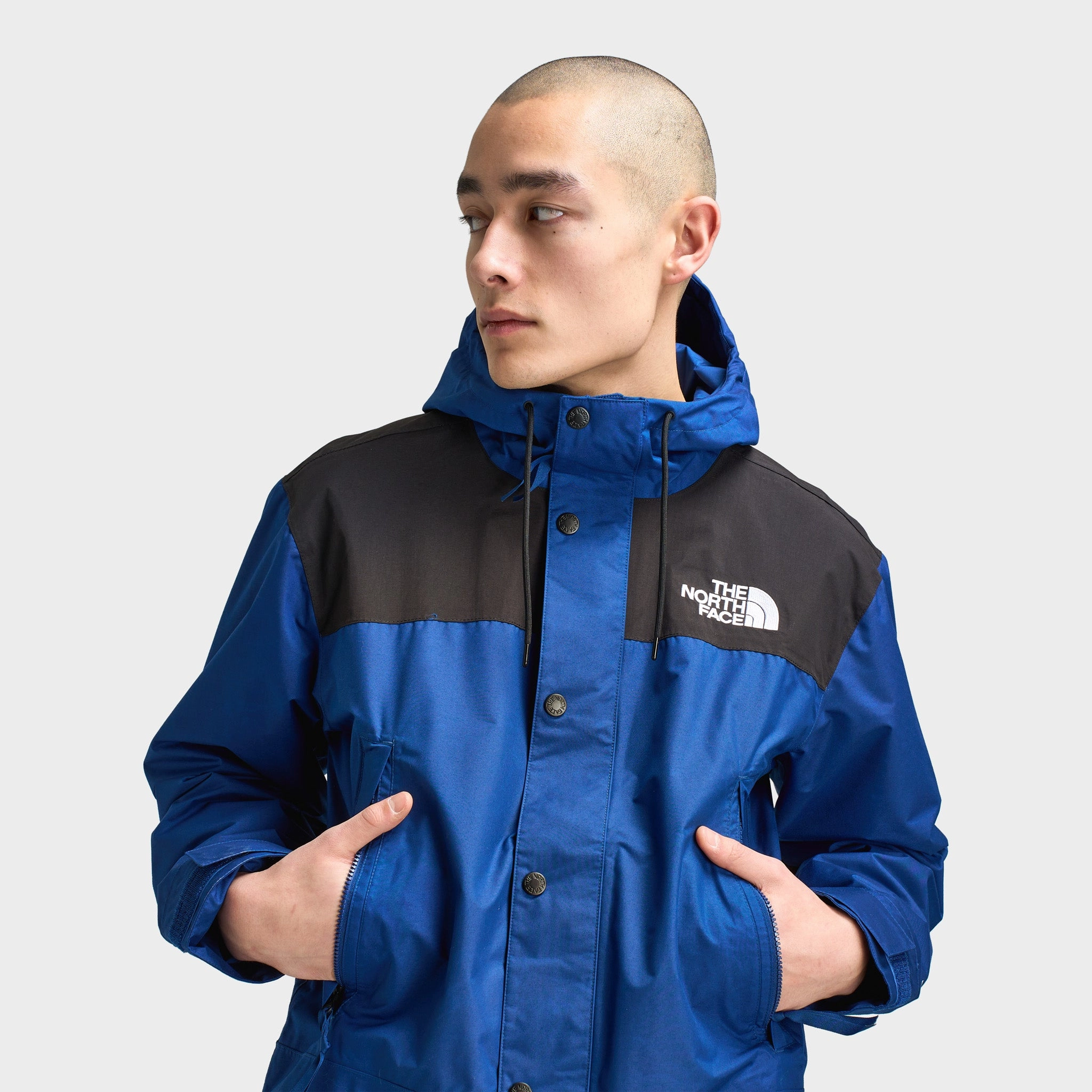 The North Face Reign On Jacket Estate Blue / TNF Black High Density Weave