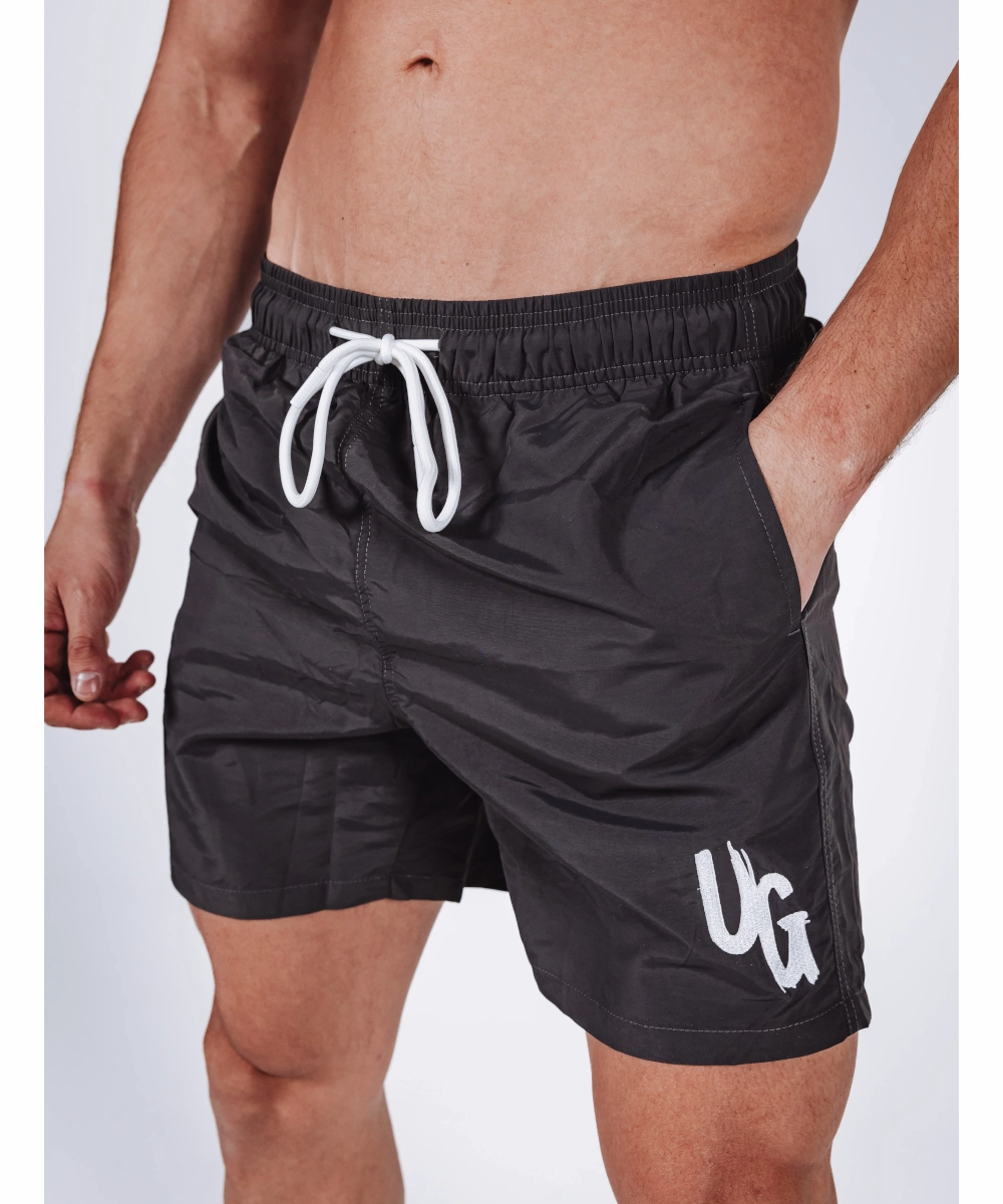 UNDRGROUND Summer Swim Shorts (Gun Grey) Fable Core ZeroIrritationLabels