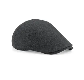 Melton Wool Ivy Cap | CHARCOAL MARL Frost Glow