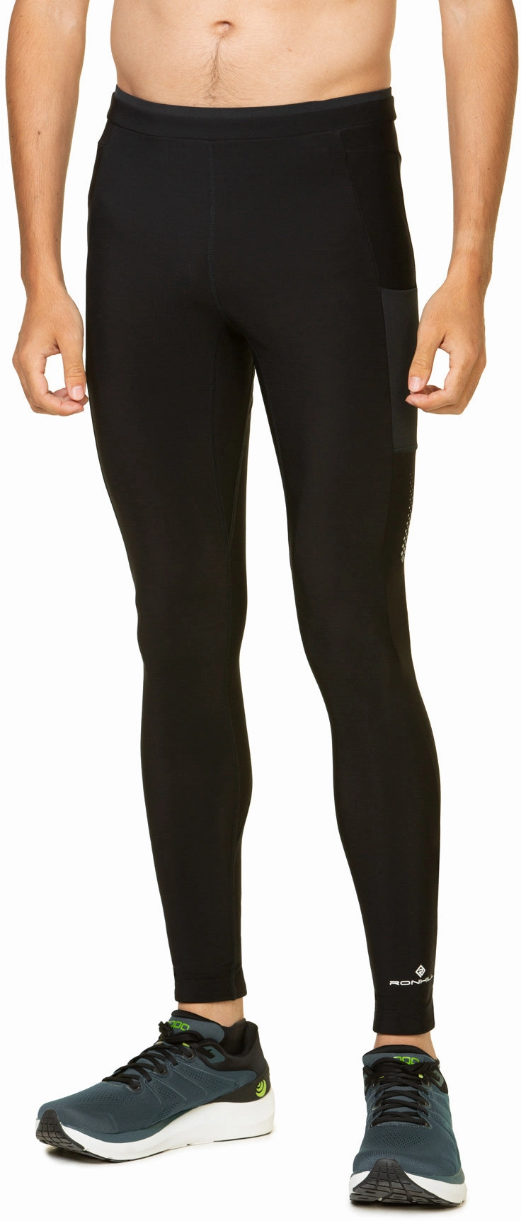 Toddler clothing Multi-Purpose Ronhill Tech Winter Mens Long Running Tights - Black