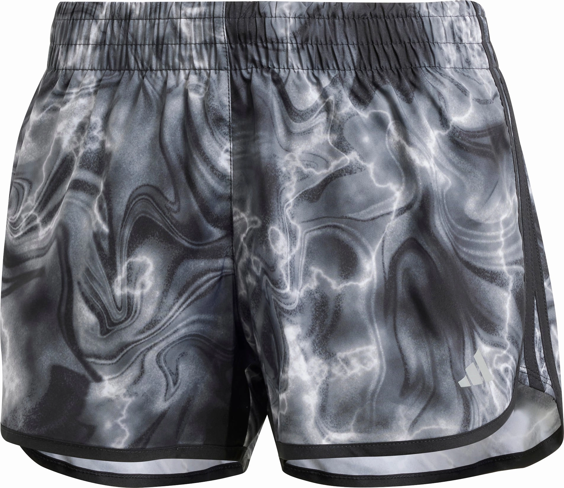 adidas 3 Inch Marathon 20 Womens Running Shorts - Grey Balanced Design Quick Change Friendly