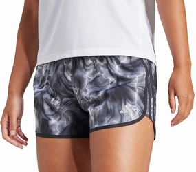 adidas 3 Inch Marathon 20 Womens Running Shorts - Grey Move Friendly