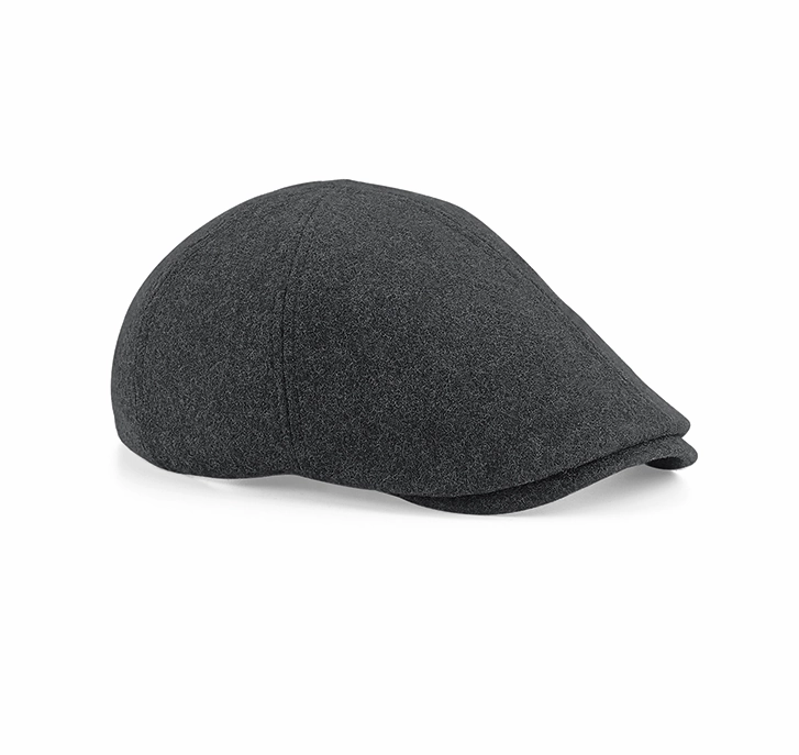 Melton Wool Ivy Cap | CHARCOAL MARL Frost Glow