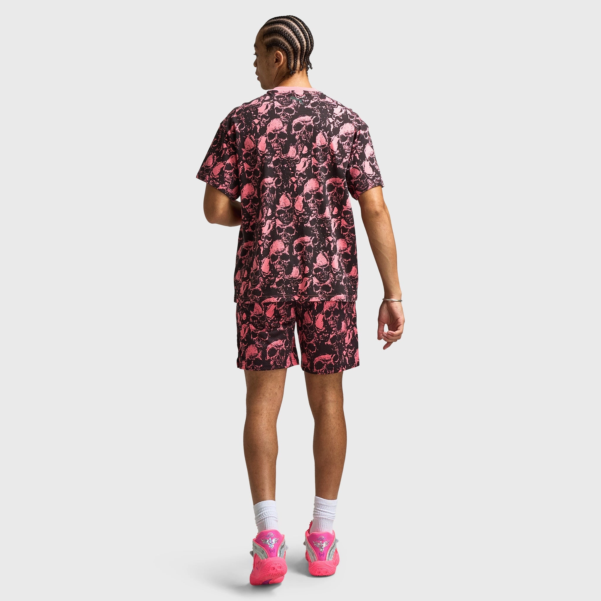 NonIrritating Seams PUMA LaMelo World Tournament Tee Sun Struck / All over Print