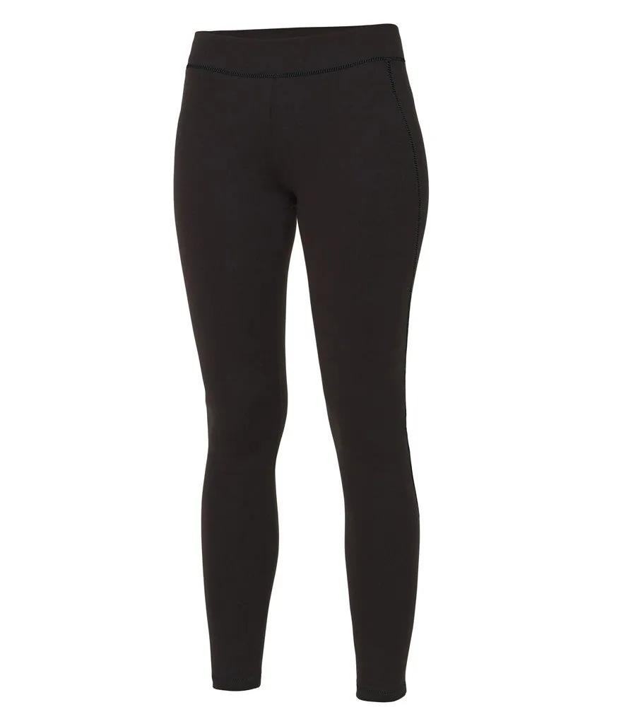 Breathable Lamination Still Soul Girlie Cool Athletic Pant | JET BLACK
