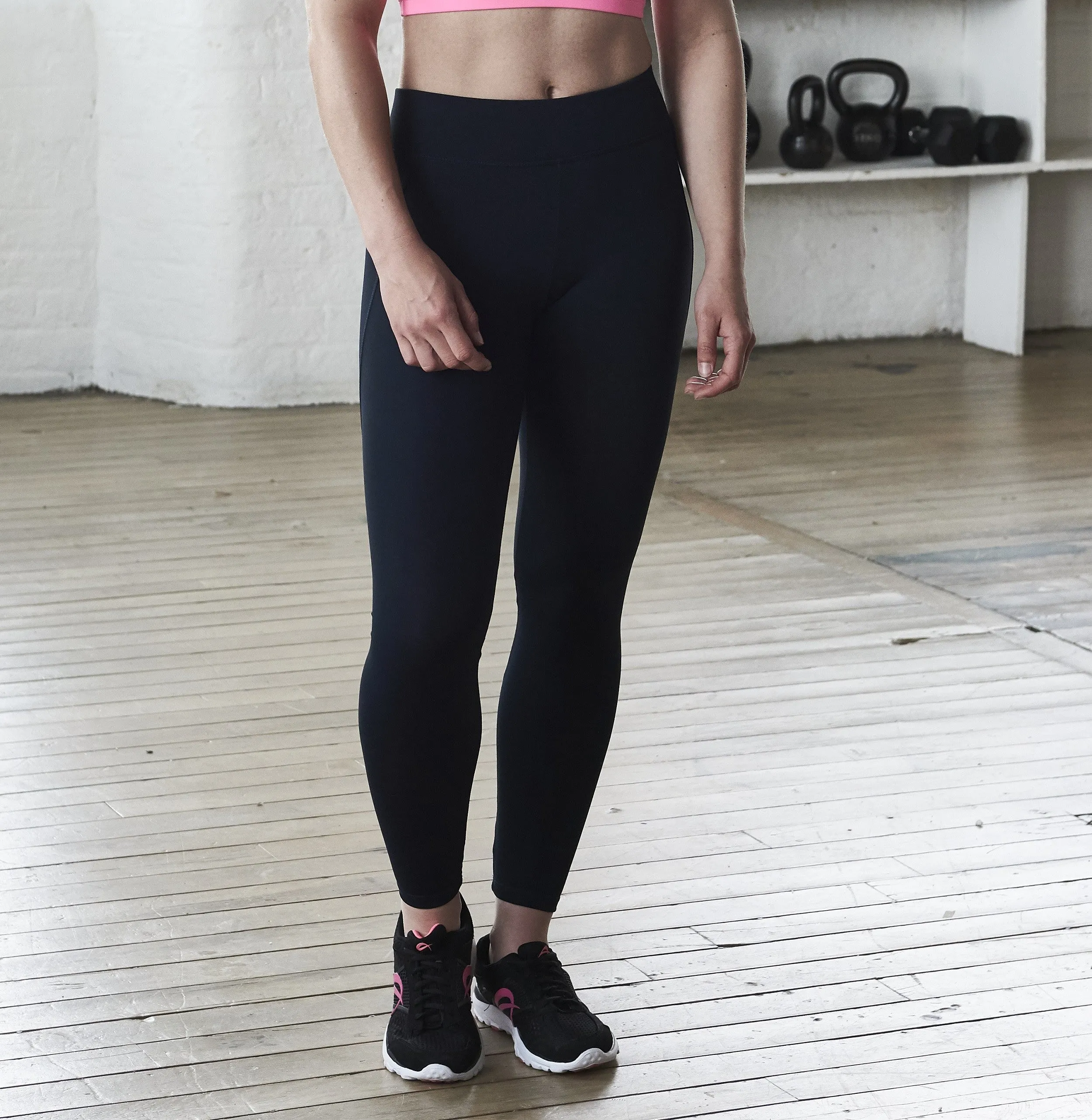 Girlie Cool Athletic Pant | JET BLACK Rush Mode