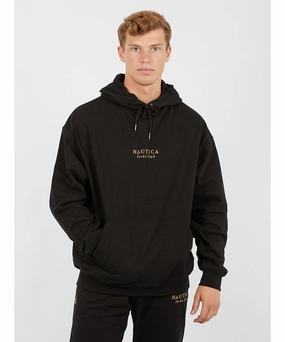 Nautica Jodrell Heavyweight Hoodie (Black) NonSlipTrims MultiPurposePockets