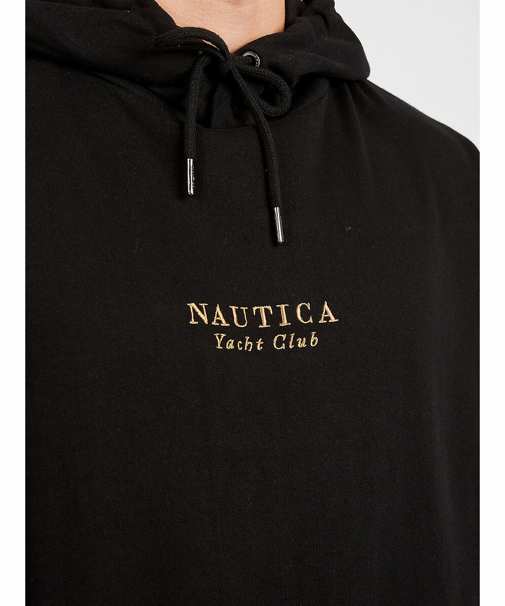 Nautica Jodrell Heavyweight Hoodie (Black) NoSlipGrip StaticFree Material