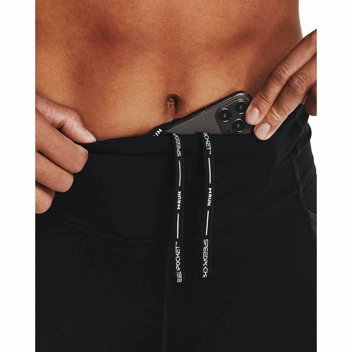 Summer-essentials Under Armour SpeedPocket Womens Long Running Tights - Black