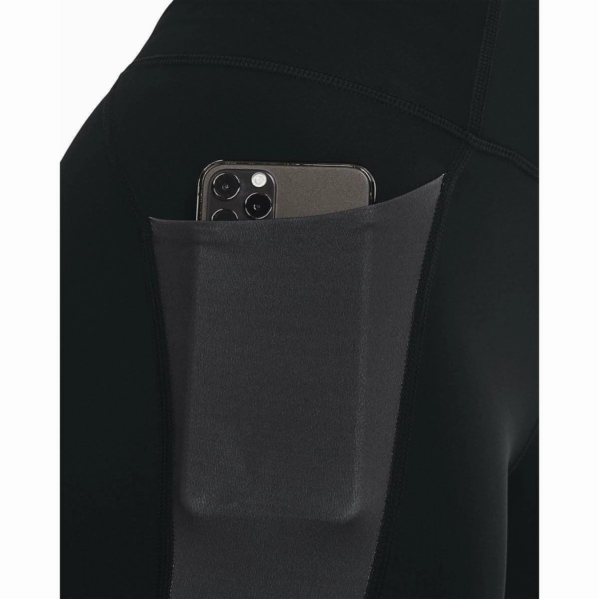 Elastic morning Under Armour SpeedPocket Womens Long Running Tights - Black