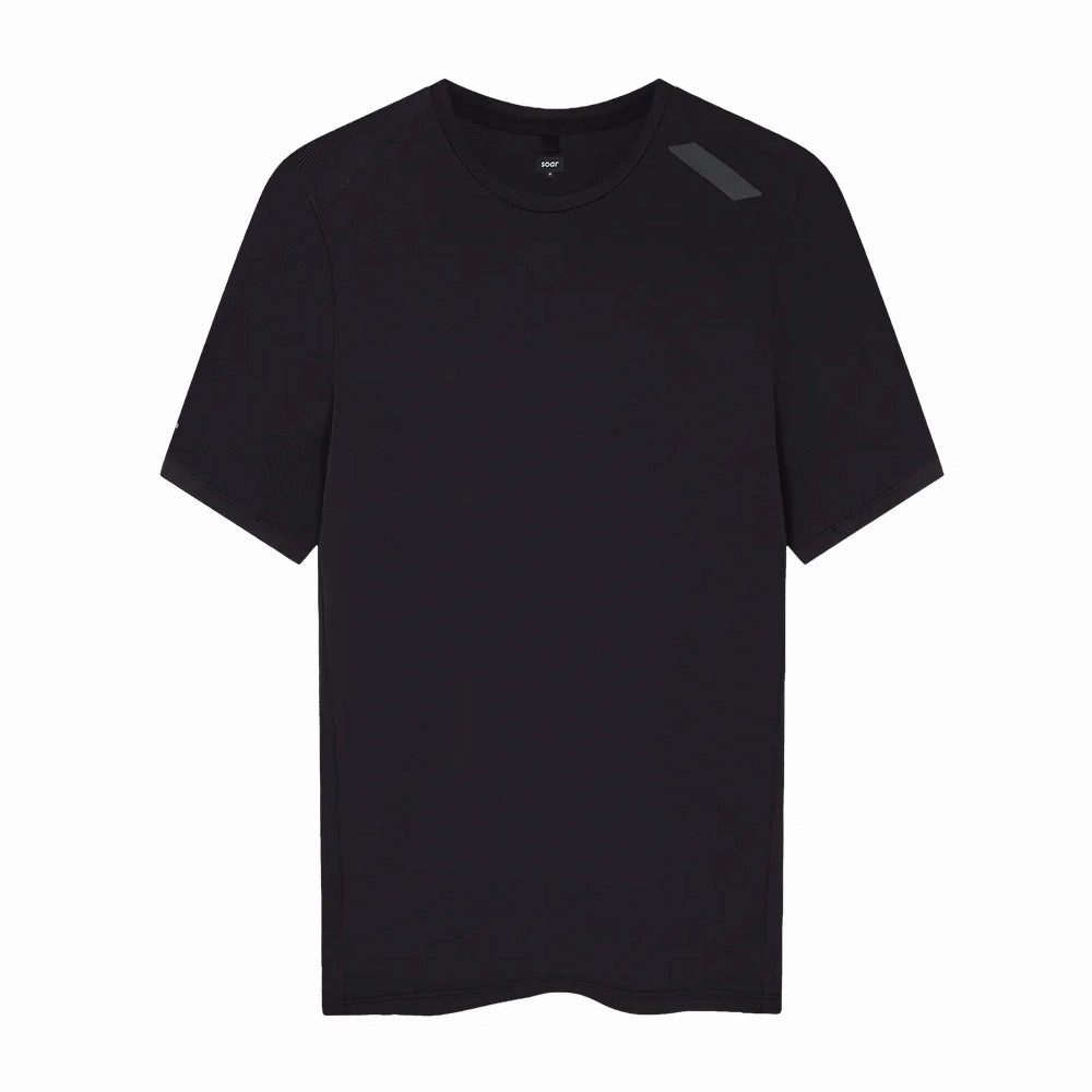 Breathable knit Snow Core Men's Eco Tech Tee Black