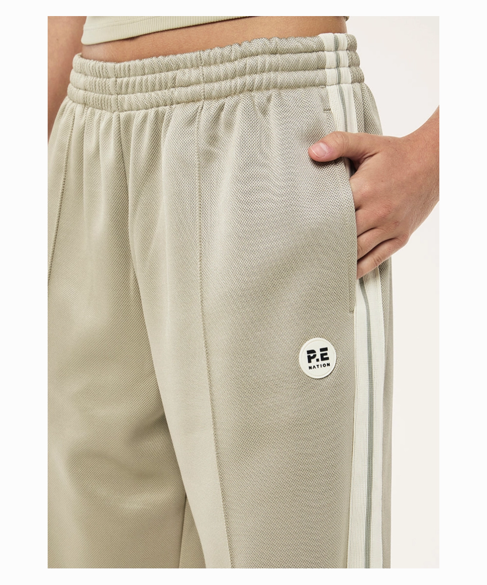 Lake Glow Spanish Glow P.E Nation Tricot Trackpant (Biscuit)