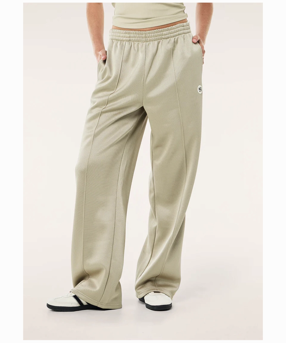 P.E Nation Tricot Trackpant (Biscuit) Style Mood