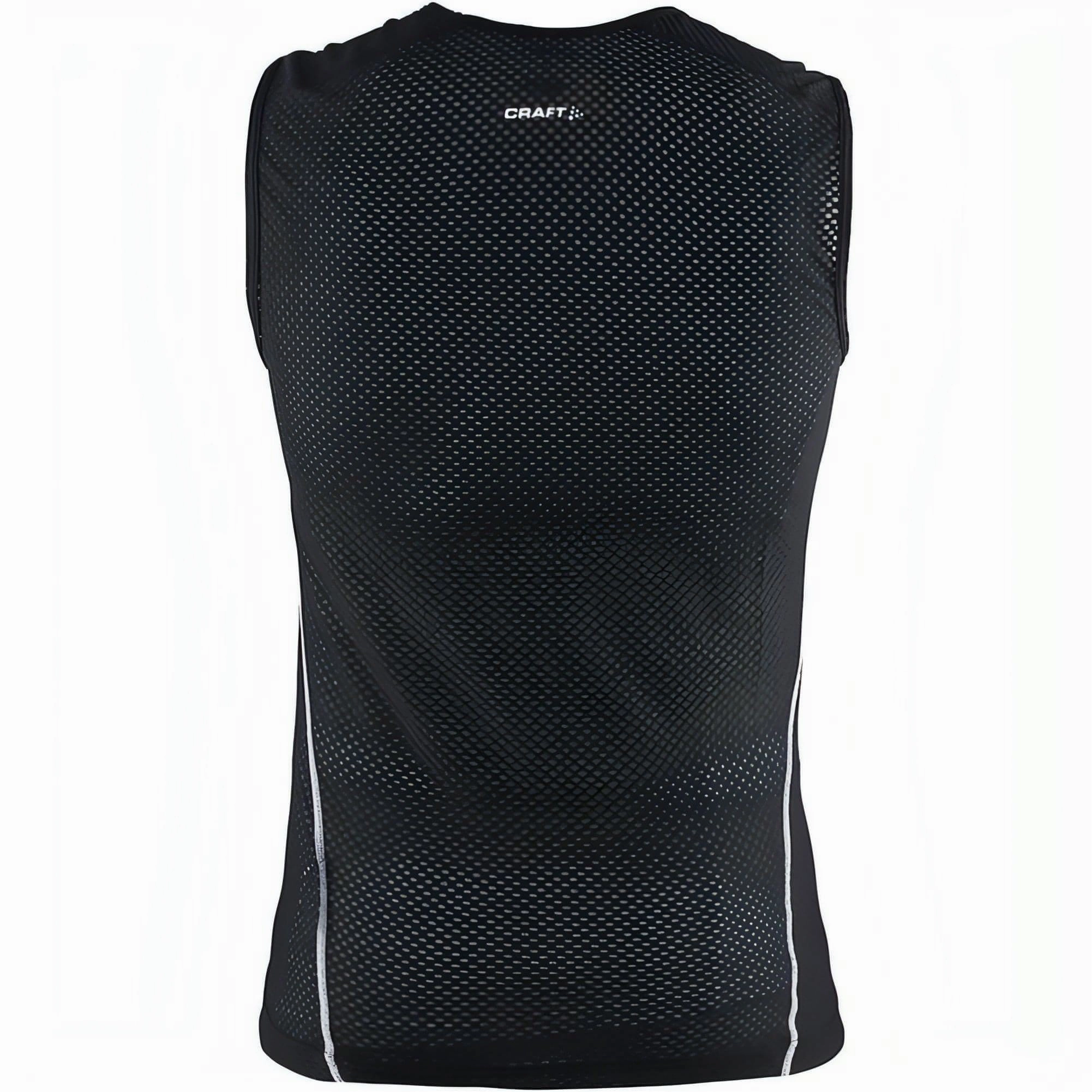 Craft Cool Mesh SuperLight Mens Sleeveless Baselayer - Black Airflow channels