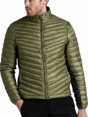 Craghoppers ExpoLite Mens Insulated Jacket - Green No Static