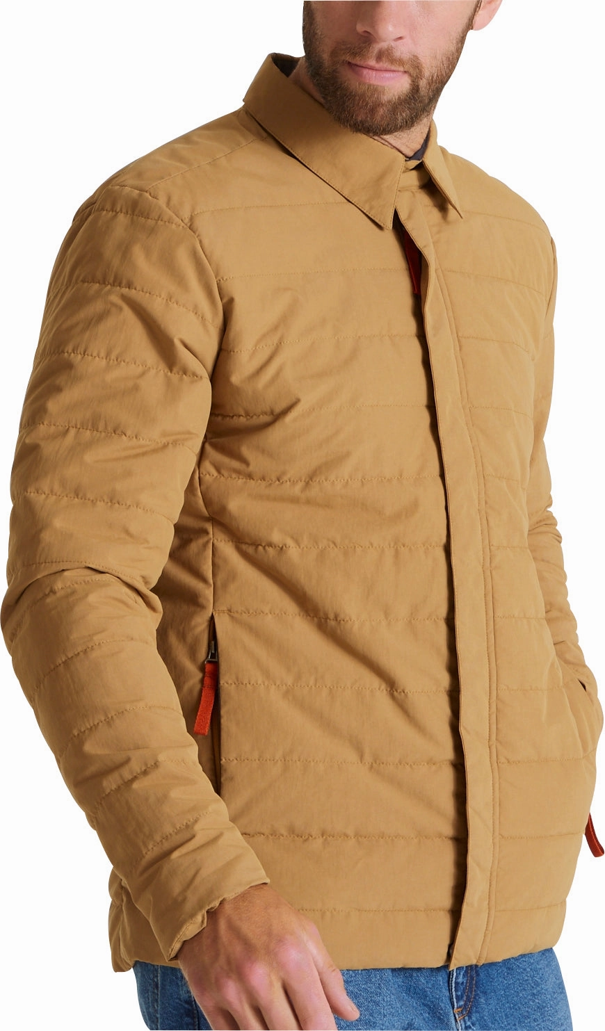 Easy Care Material Ergonomic Mobility Cut Craghoppers Monmouth Mens Insulated Jacket - Brown