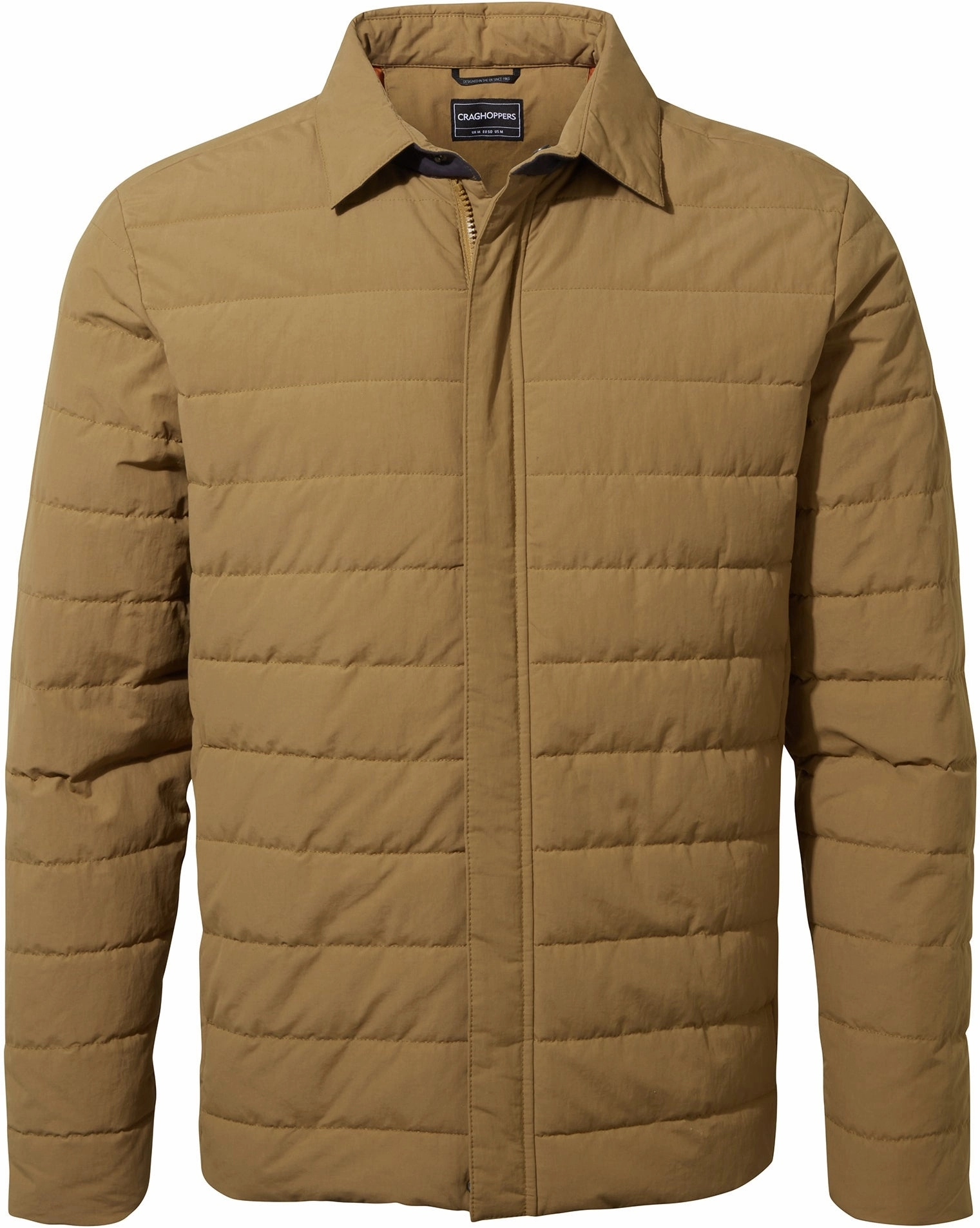 Craghoppers Monmouth Mens Insulated Jacket - Brown WindproofDesign Winter Ready