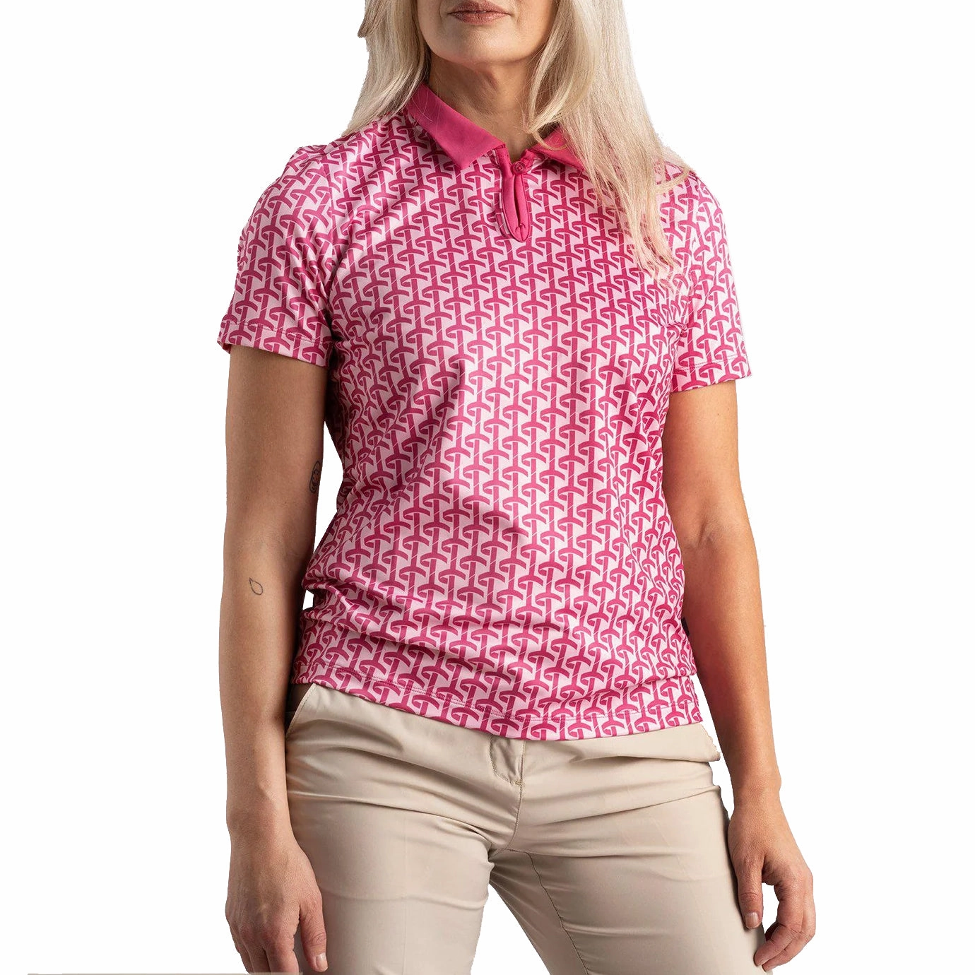 Cross Women's Aditi Polo Golf Shirt - Lilac Sachet Classic Fit Golf Outfit