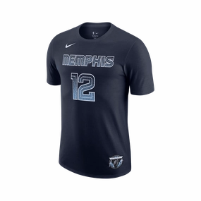 Airflow Ventilation Design Nike NBA Ja Morant Memphis Grizzlies Select Series Player Tee