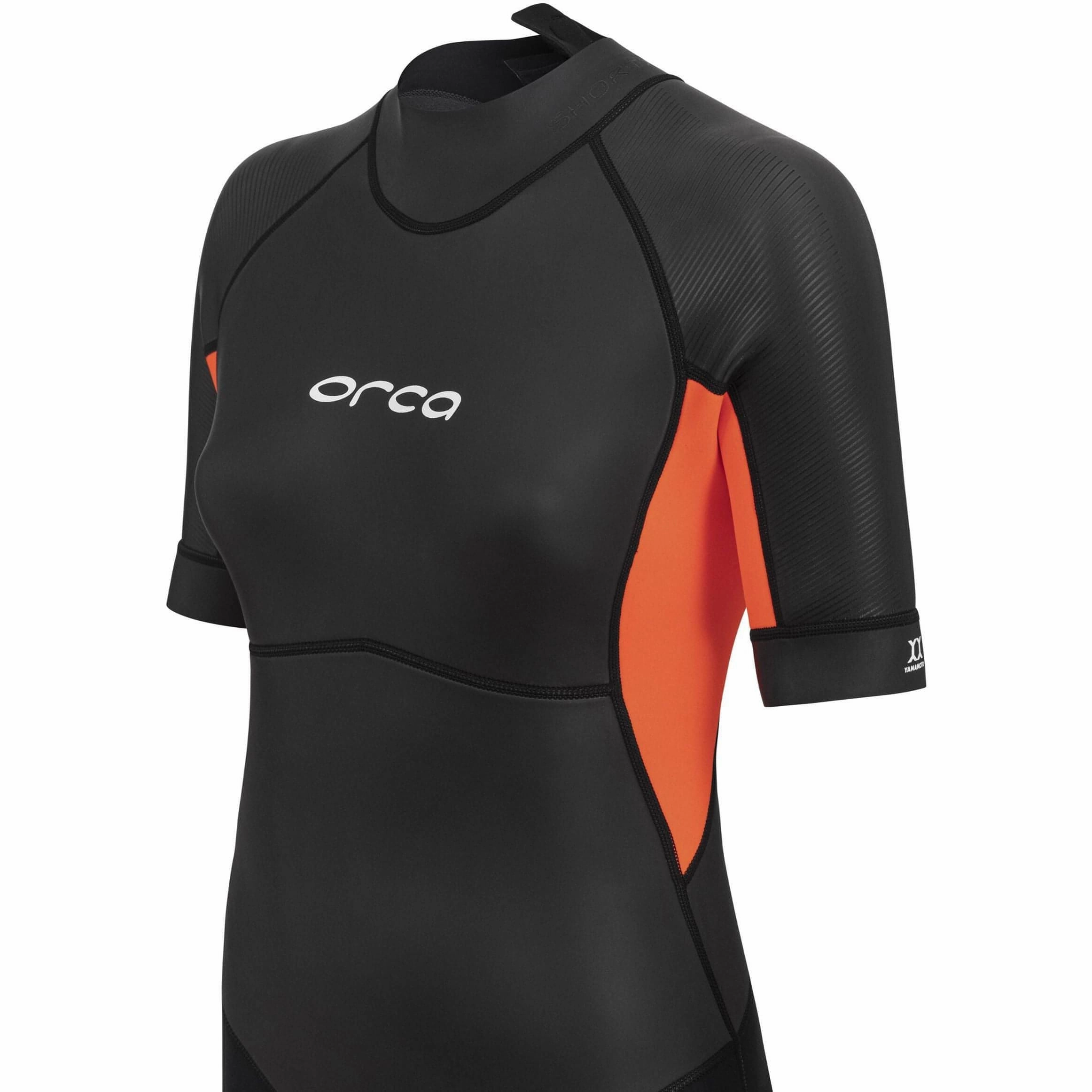 Orca Vitalis Shorty Openwater Womens Wetsuit - Black Nordic Light