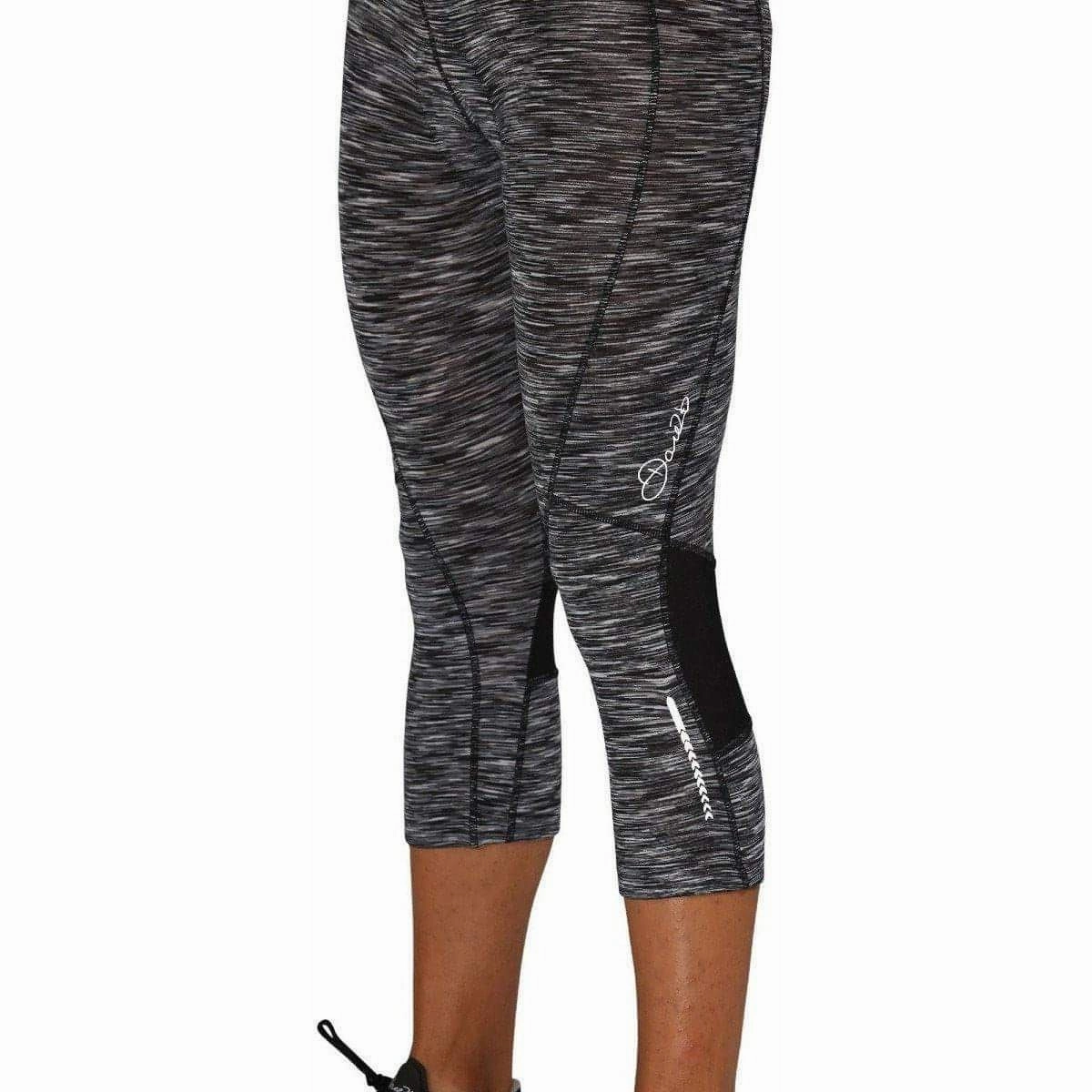 Dare2B Canny 3/4 Capri Womens Cycling Tights - Grey Casual Comfort Layers