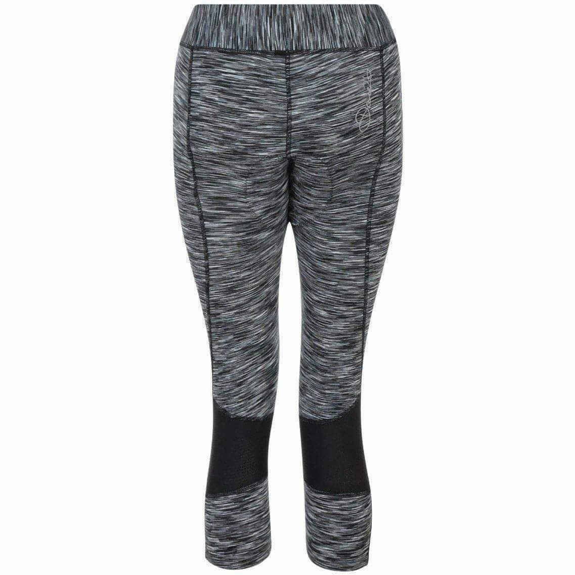 Organic Cotton Cozy Design Dare2B Canny 3/4 Capri Womens Cycling Tights - Grey