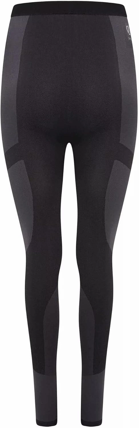Non Restrictive Fit UV protection layer Dare2B In The Zone Baselayer Womens Long Tights - Black