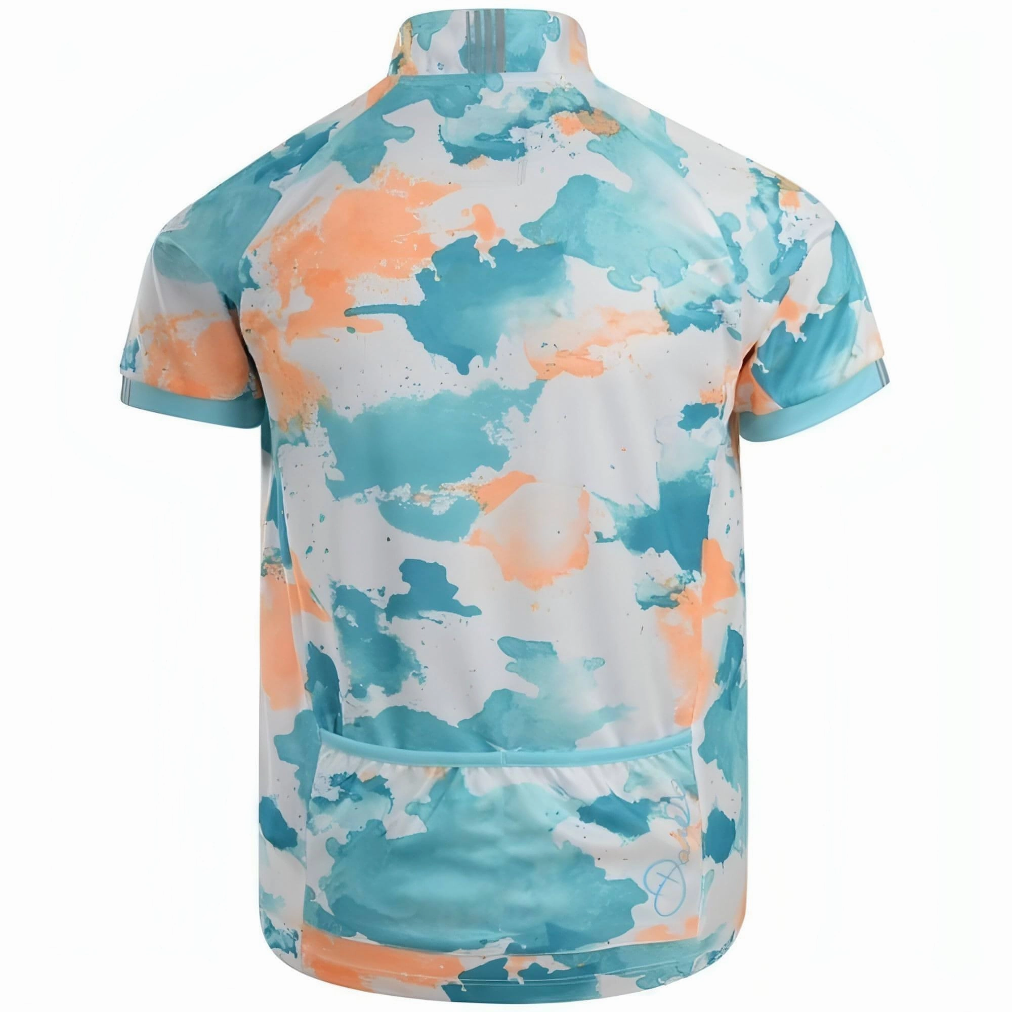 Dare2B Juvento Short Sleeve Junior Cycling Jersey - White Unisex familiar