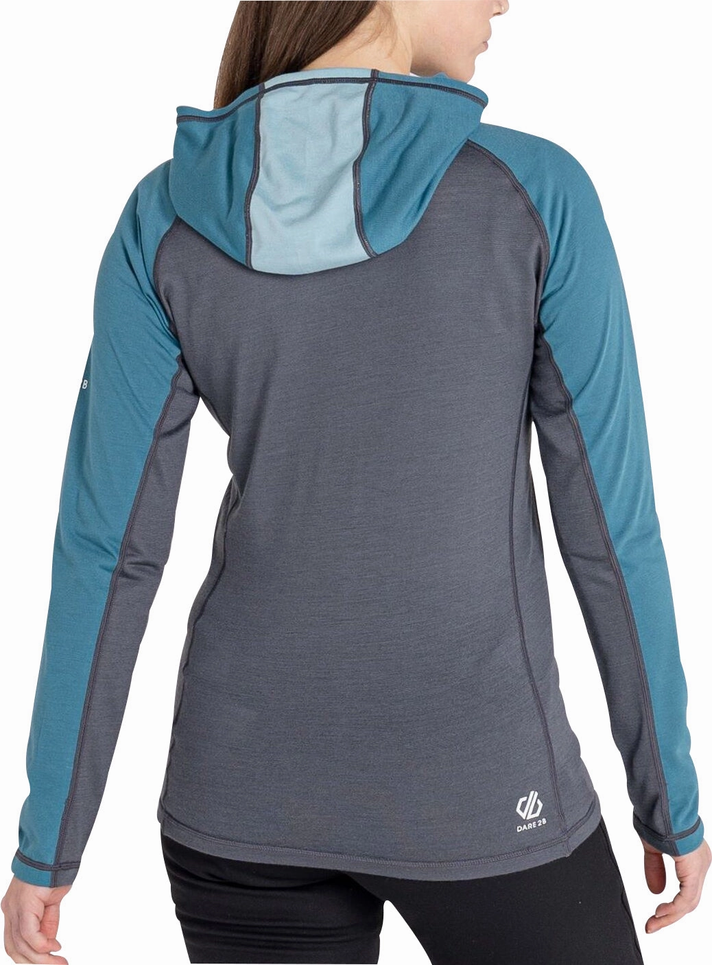 Noise Free Material City Ready Wear Dare2B Pensive Stretch Midlayer Womens Jacket - Green
