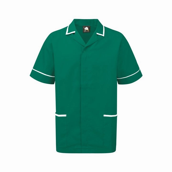 Darwin Male Tunic | BOTTLE/WHITE ThermalRegulating Fabric
