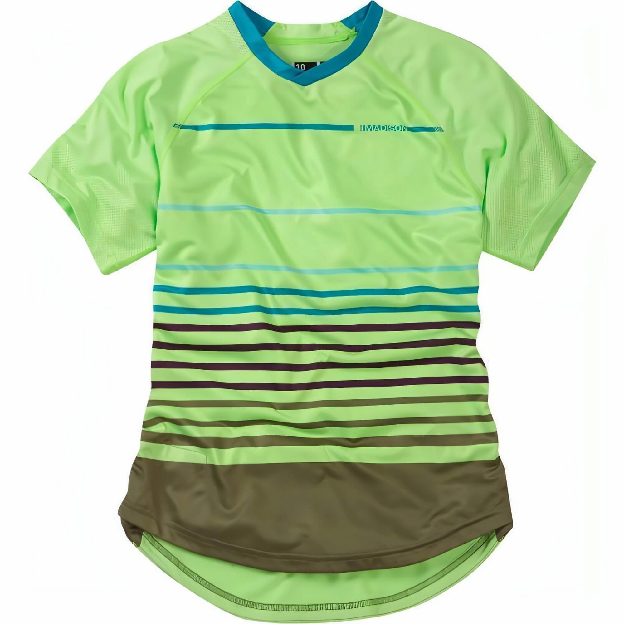 entertainment thermal clothing Madison Zena Short Sleeve Womens Cycling Jersey - Green