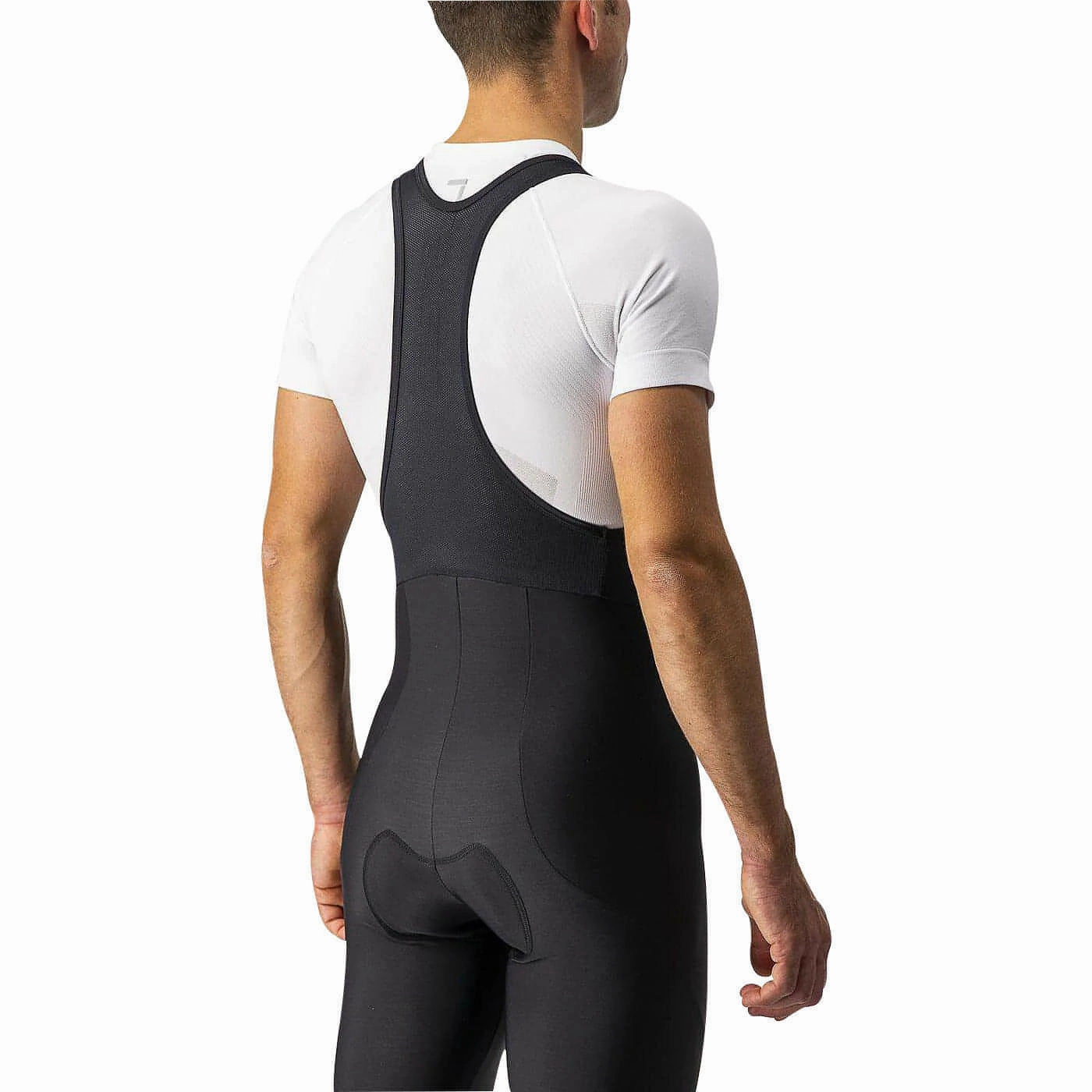 Shape Retention Cool Days Castelli Entrata Mens Cycling Bib Tights - Black