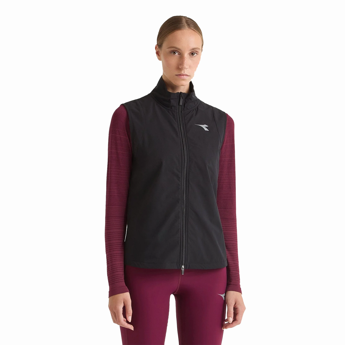 Anti Snag Fabric Diadora L. Padded Vest Winter Protection