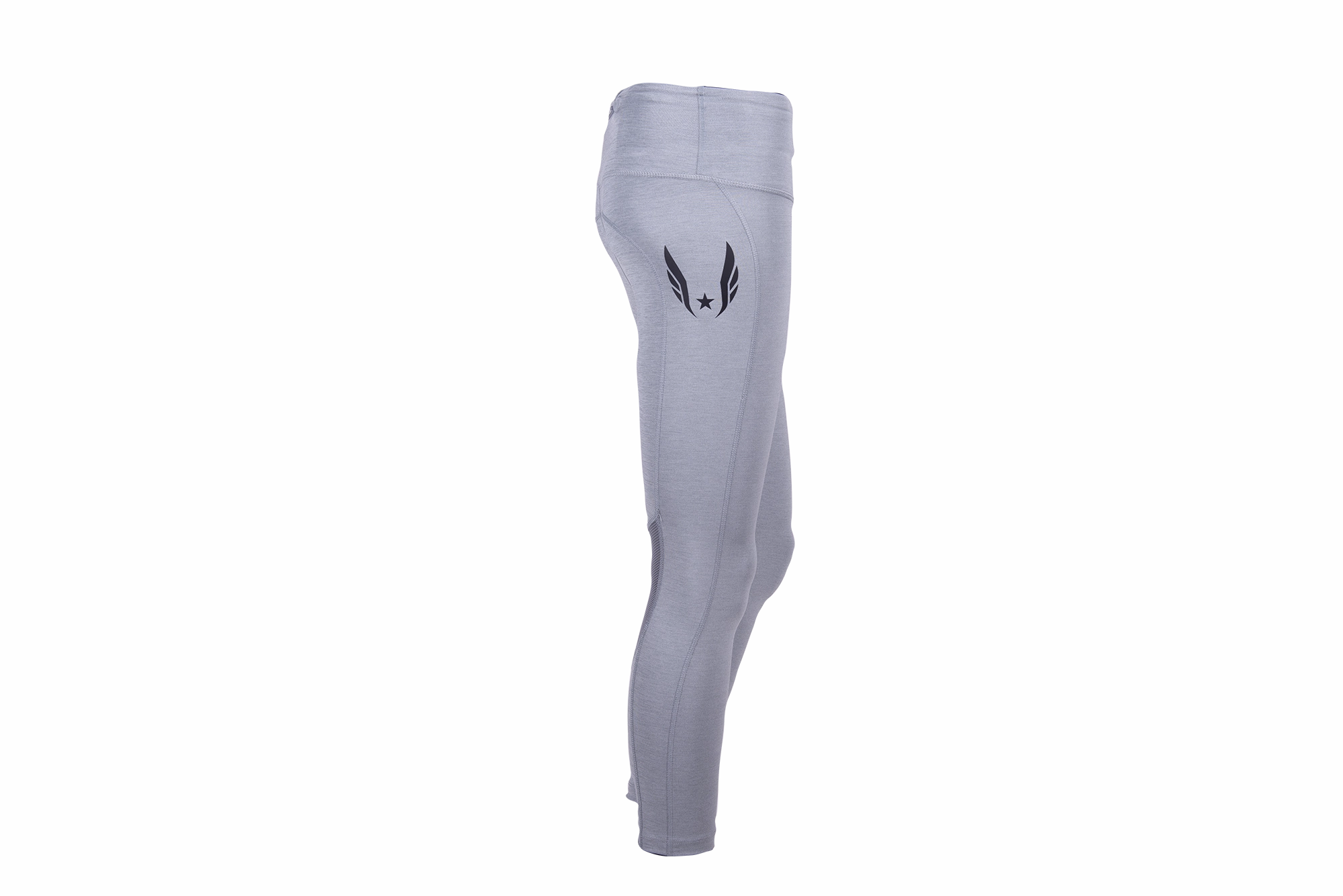 Split hem nylon Nike USATF Women's Fast Crop Tights