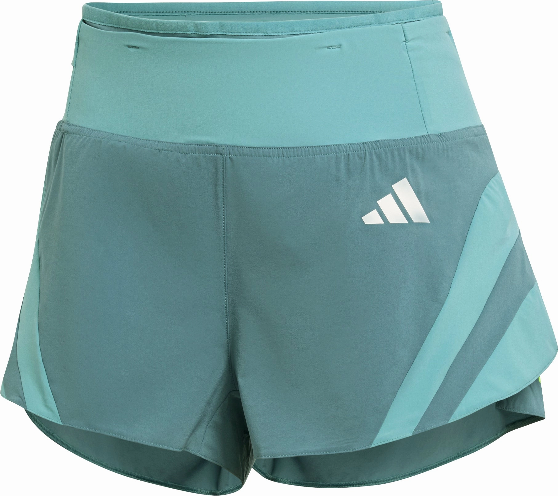Work Ready adidas Adizero Archive Gel 3 Inch Womens Running Shorts - Green