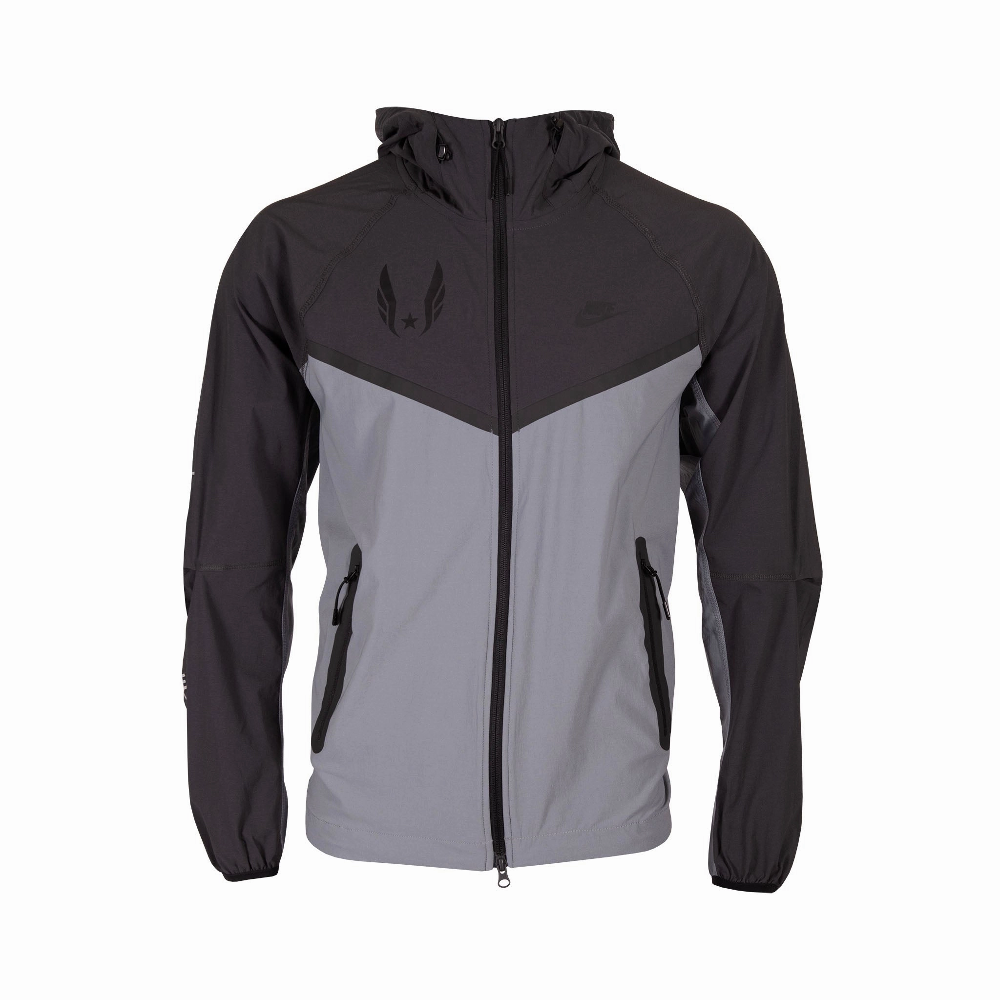 Many Pockets Taped Neckline Nike USATF Men's Tech Woven Jacket