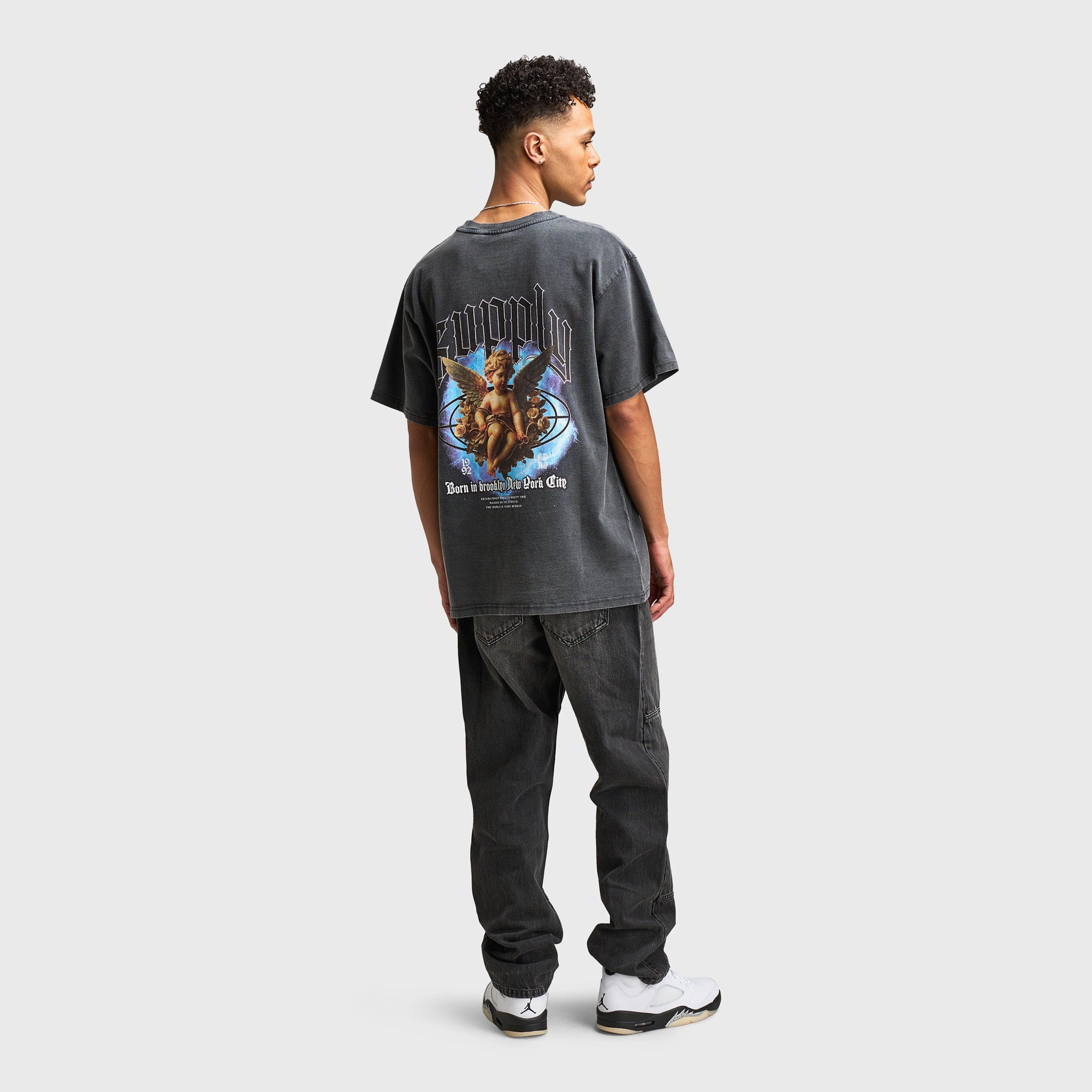 Supply & Demand Shug Tee / Black Active Cool